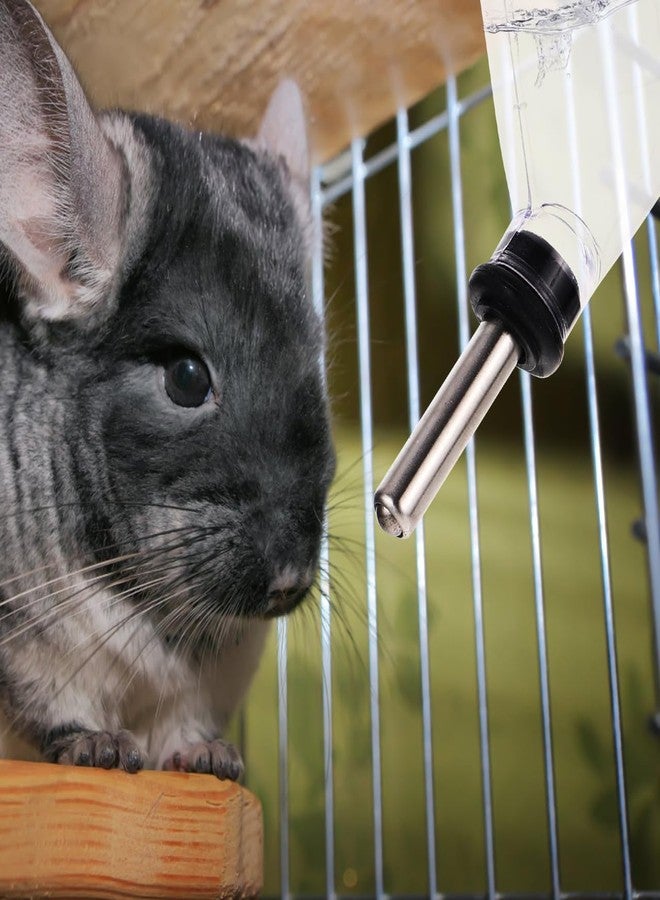 BUGUUYO Small Animal Hanging Water Bottle Leakproof Hamster Water Feeder with Easy Clean Nozzle for Rabbits Guinea Pigs Squirrels - Image 3